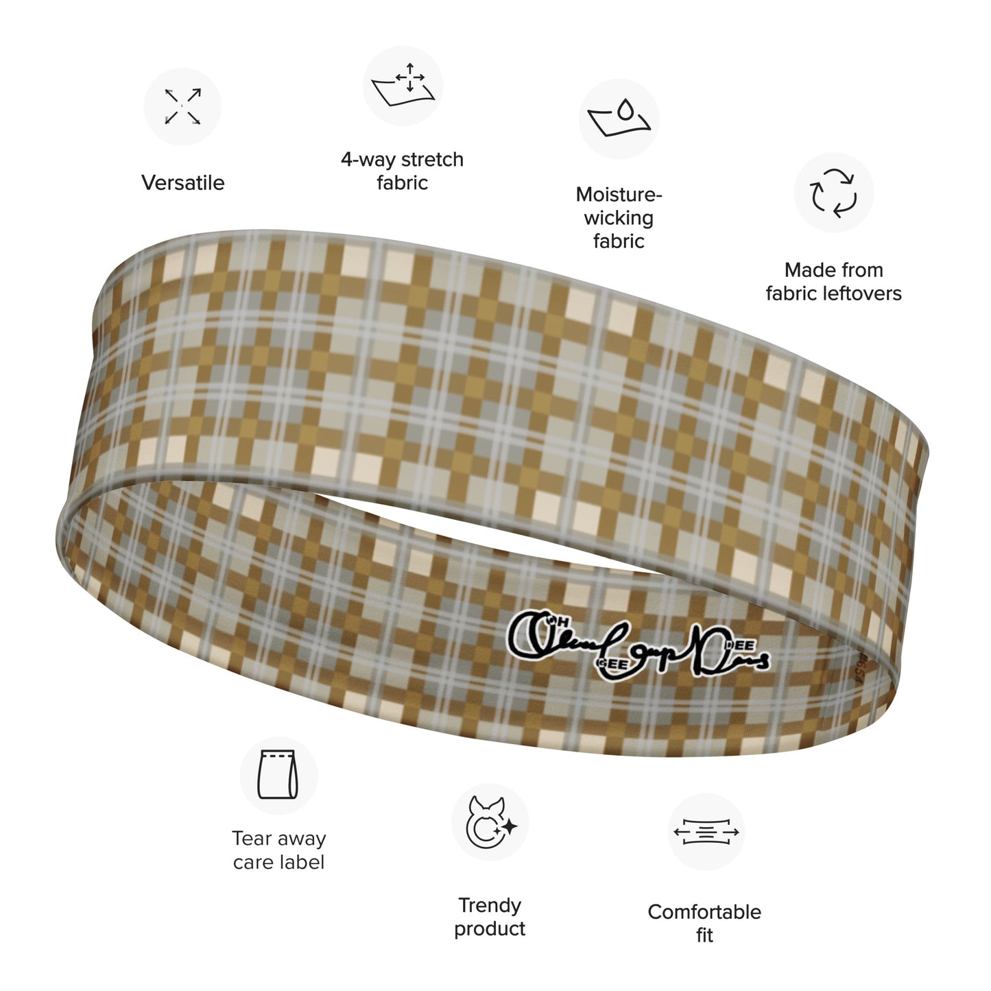 Lucky Stripes Headband - Quartz