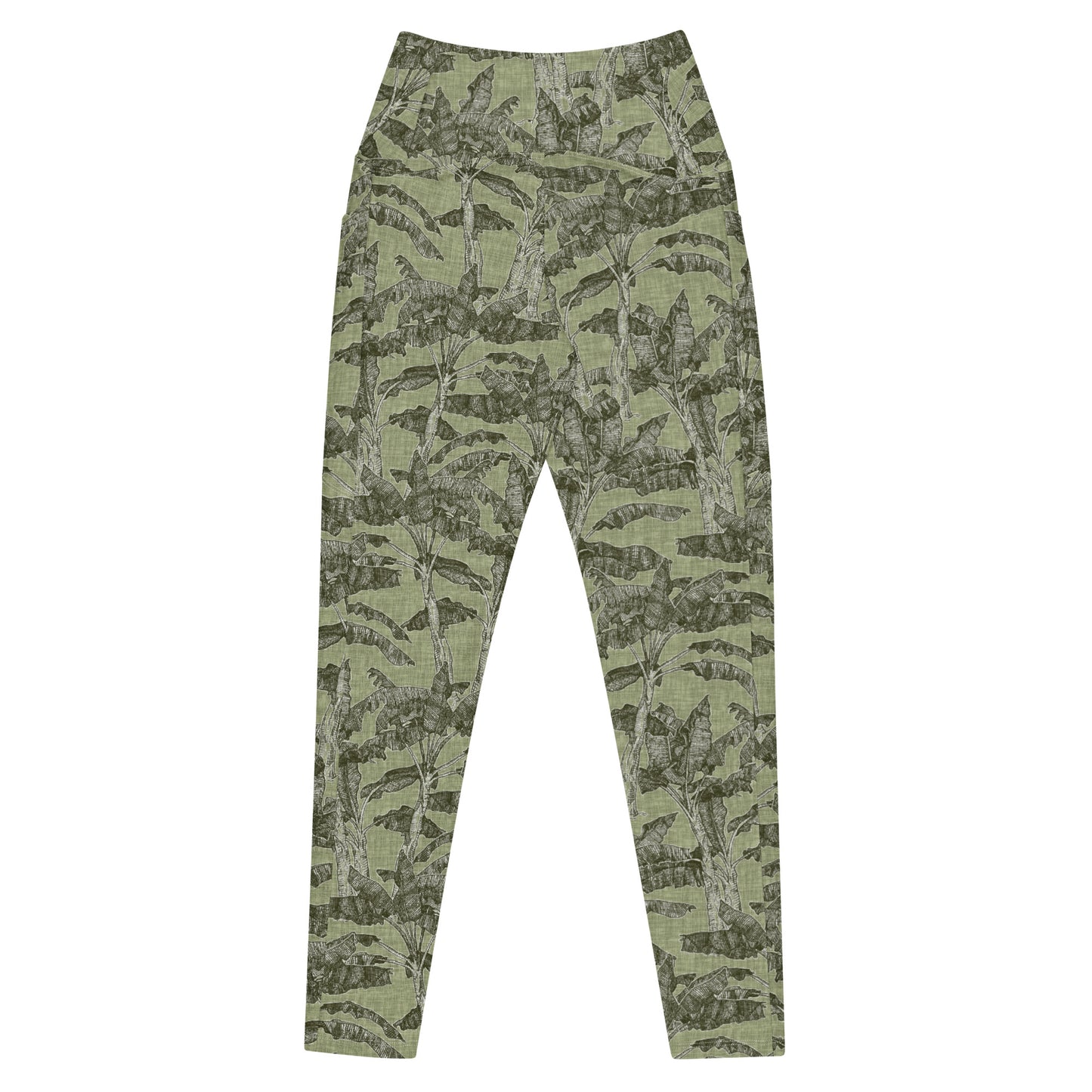 Banana Tree Leggings With Pockets