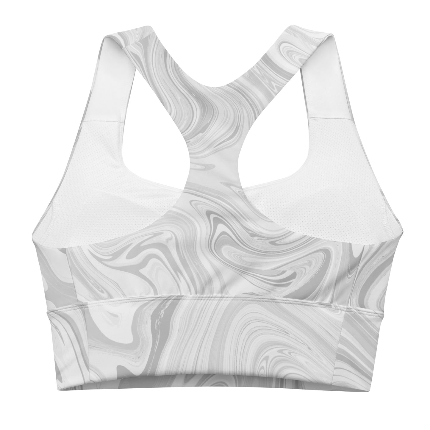Marble Sports Bra - Ivory