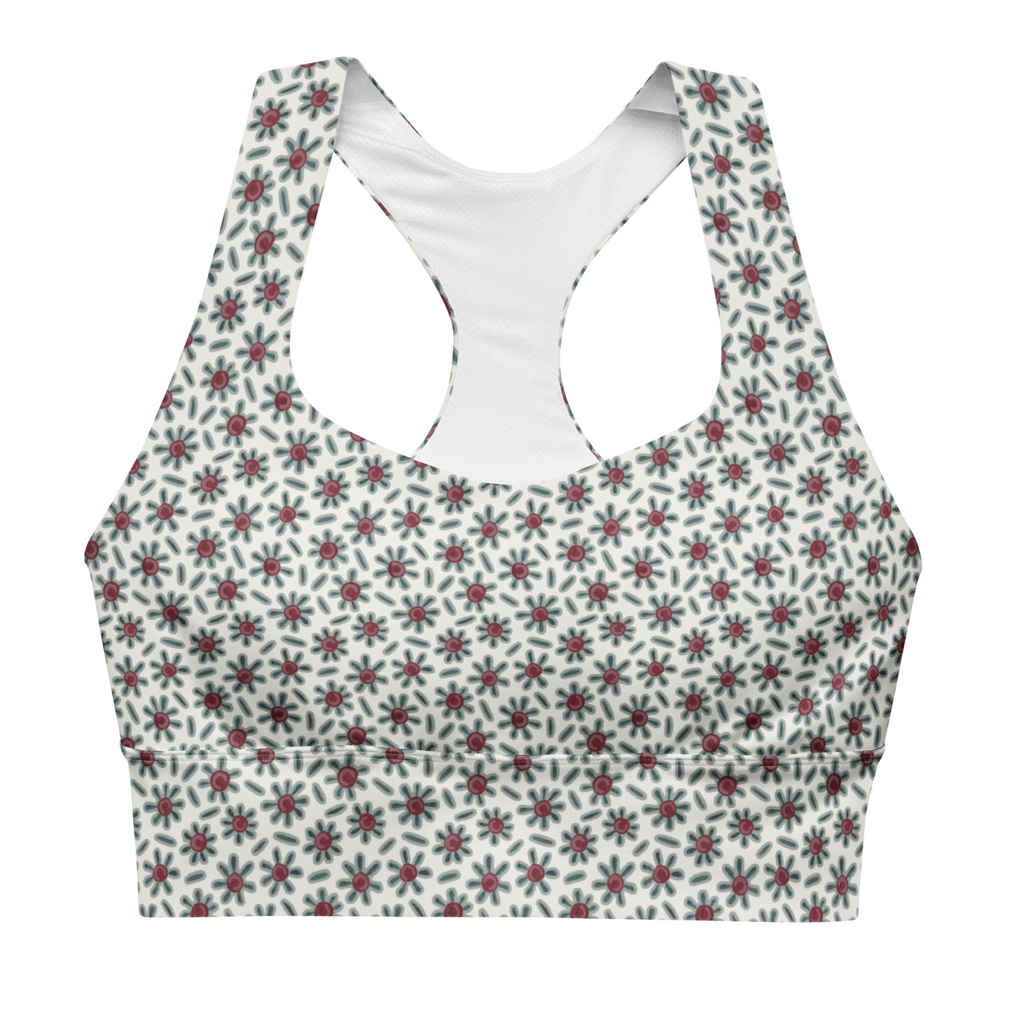 Ditsy Daisy Sports Bra