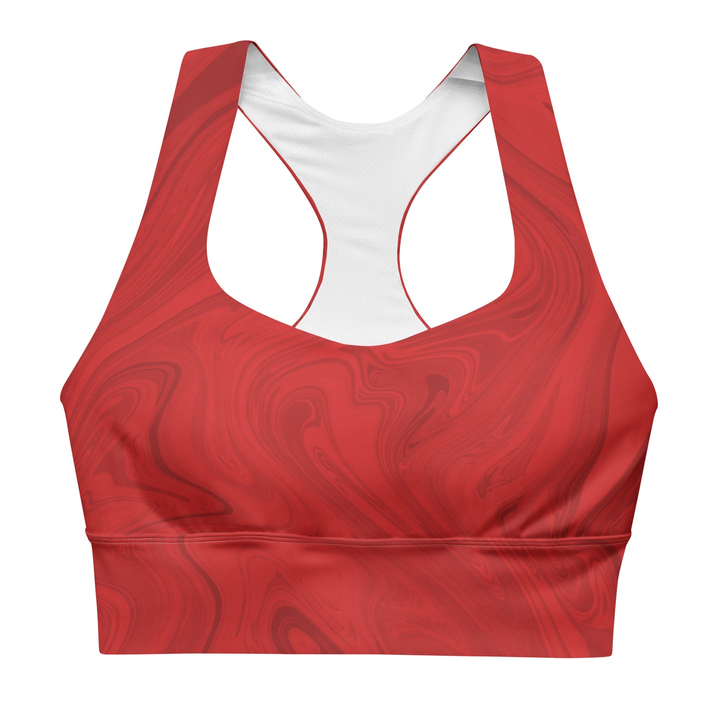 Marble Sports Bra - Ruby (Sample)