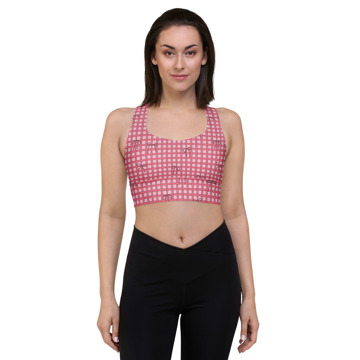 Coquette Sports Bra - Cherry