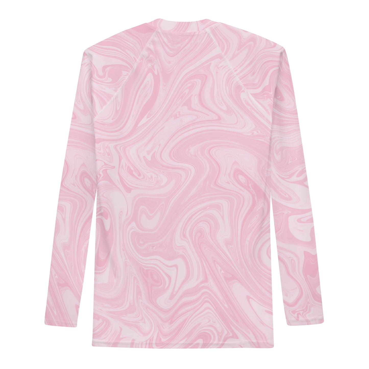 Marble Rash Guard - Pink Lotus