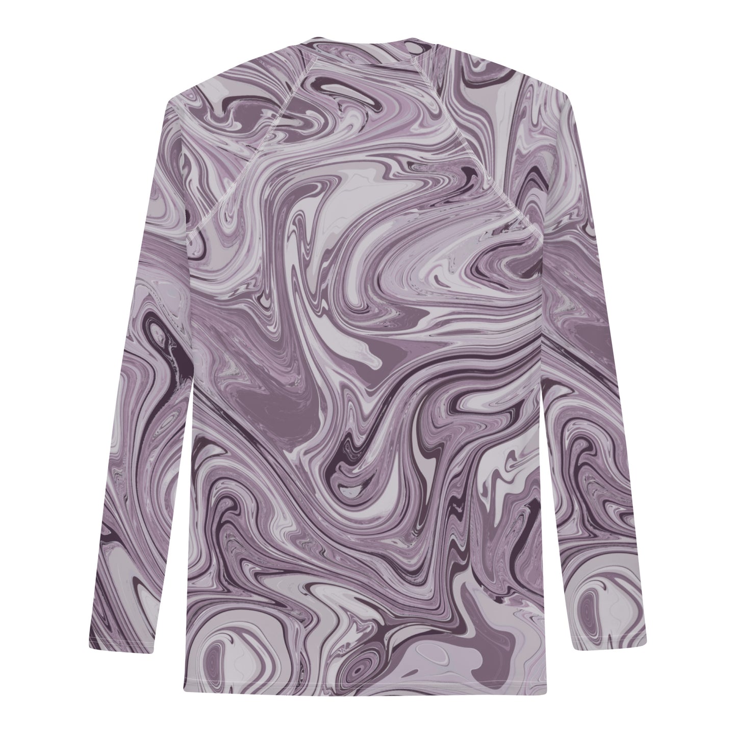 Marble Rash Guard - Purple