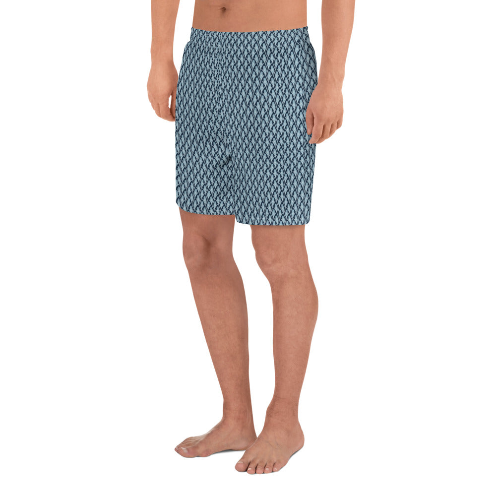 Sugarbush Recycled Athletic Shorts - Aqua