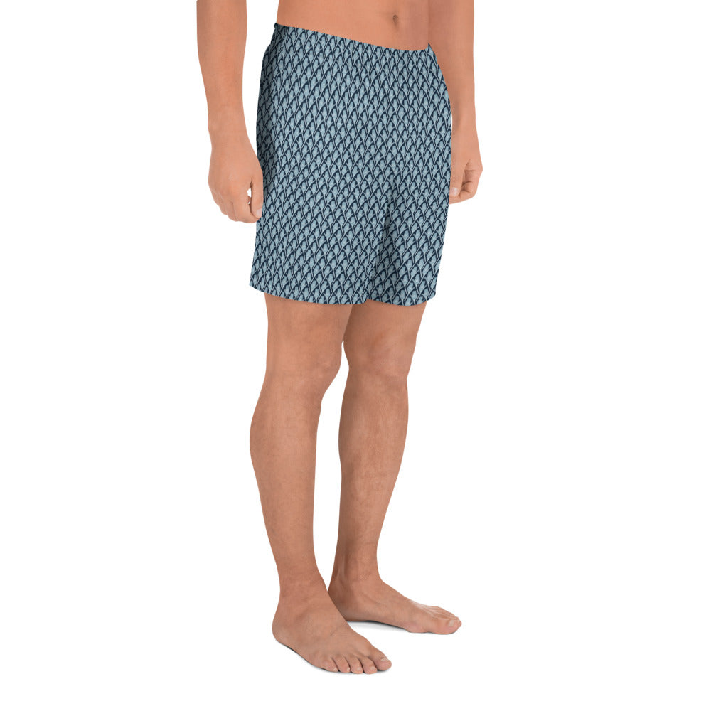Sugarbush Recycled Athletic Shorts - Aqua