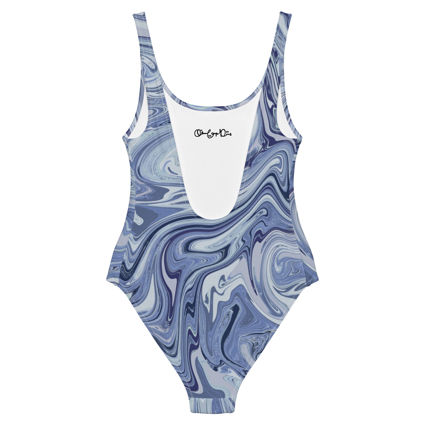 Marble One-Piece - Cobalt