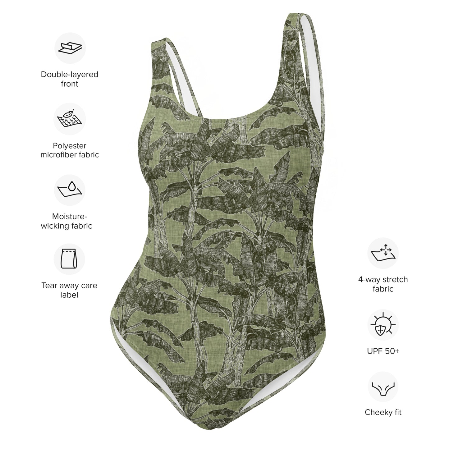 Banana Tree One-Piece Swimsuit