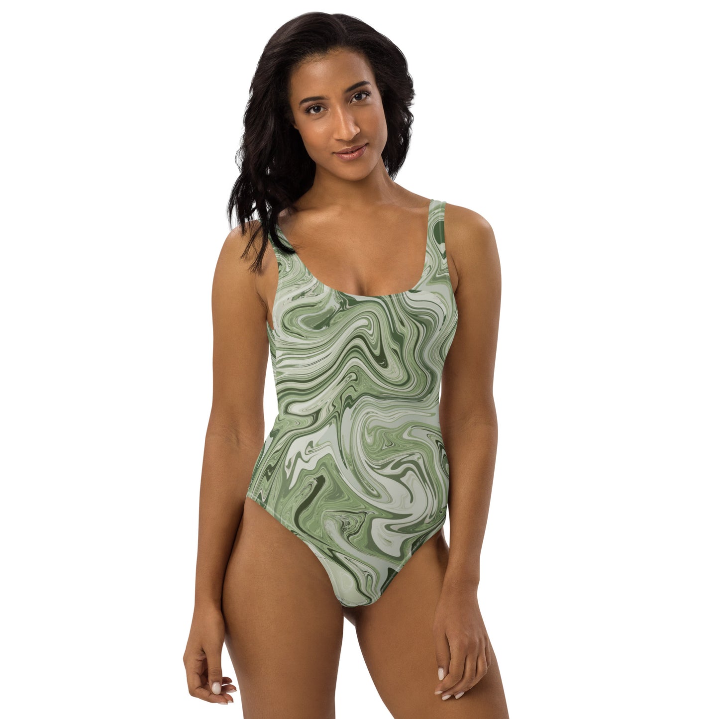 Marble One-Piece - Pistachio