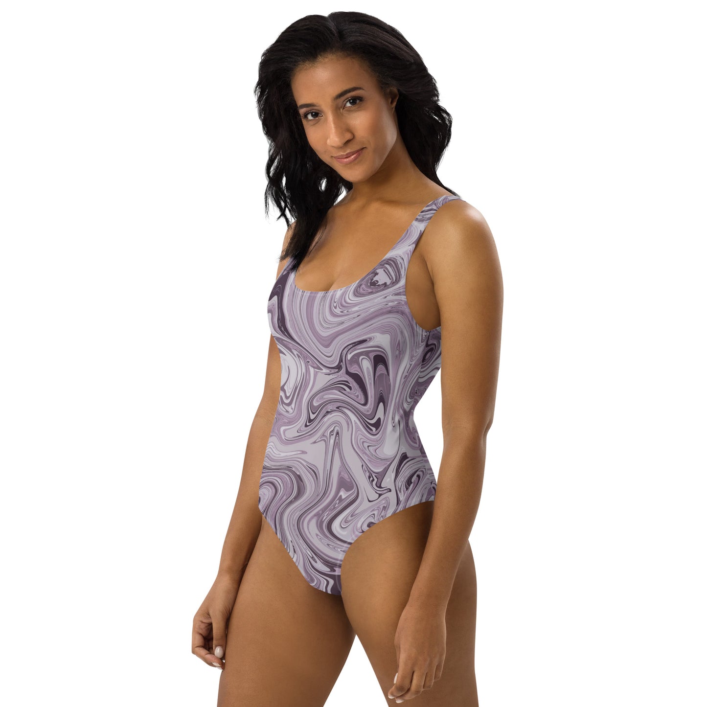 Marble One-Piece - Lilac