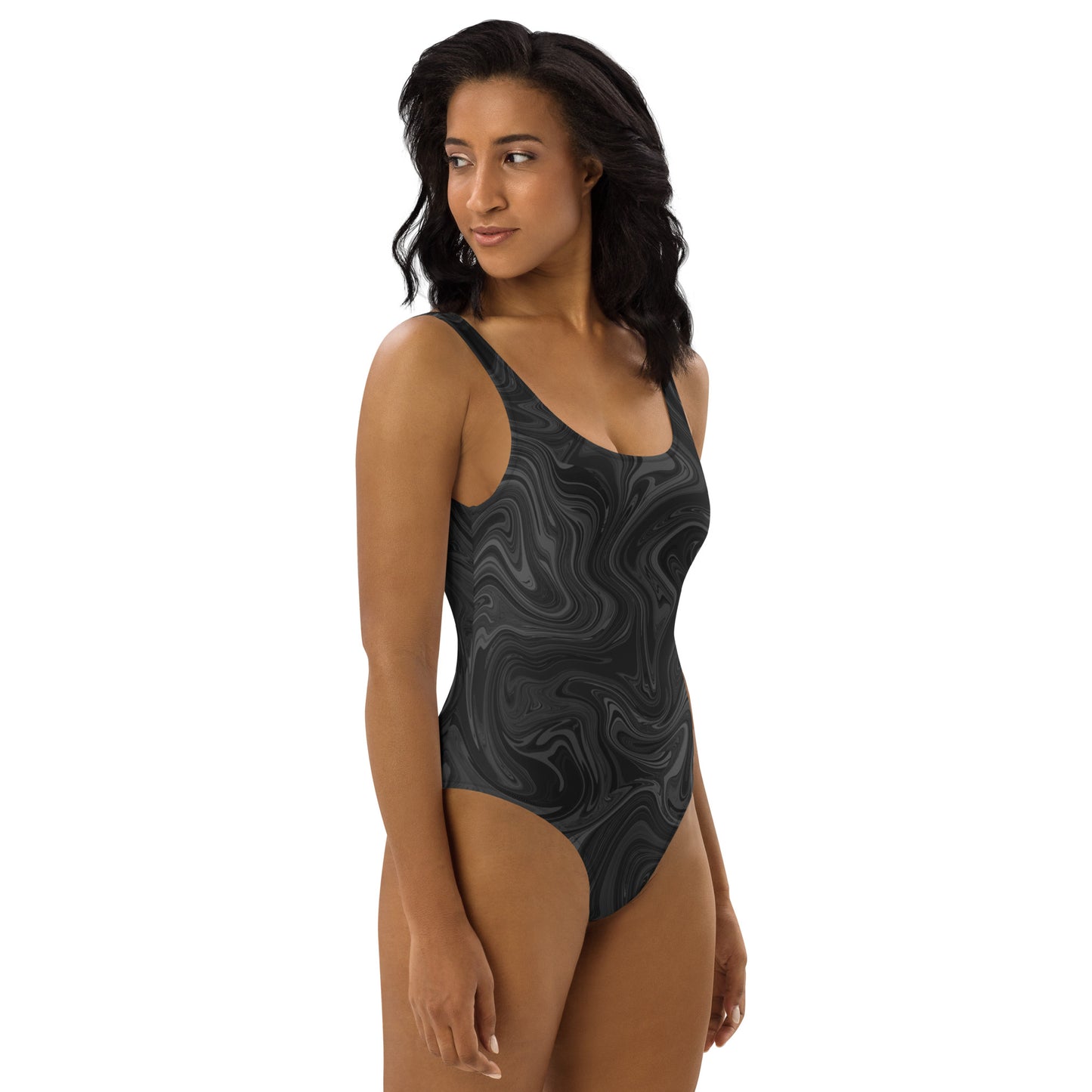Marble One-Piece - Onyx