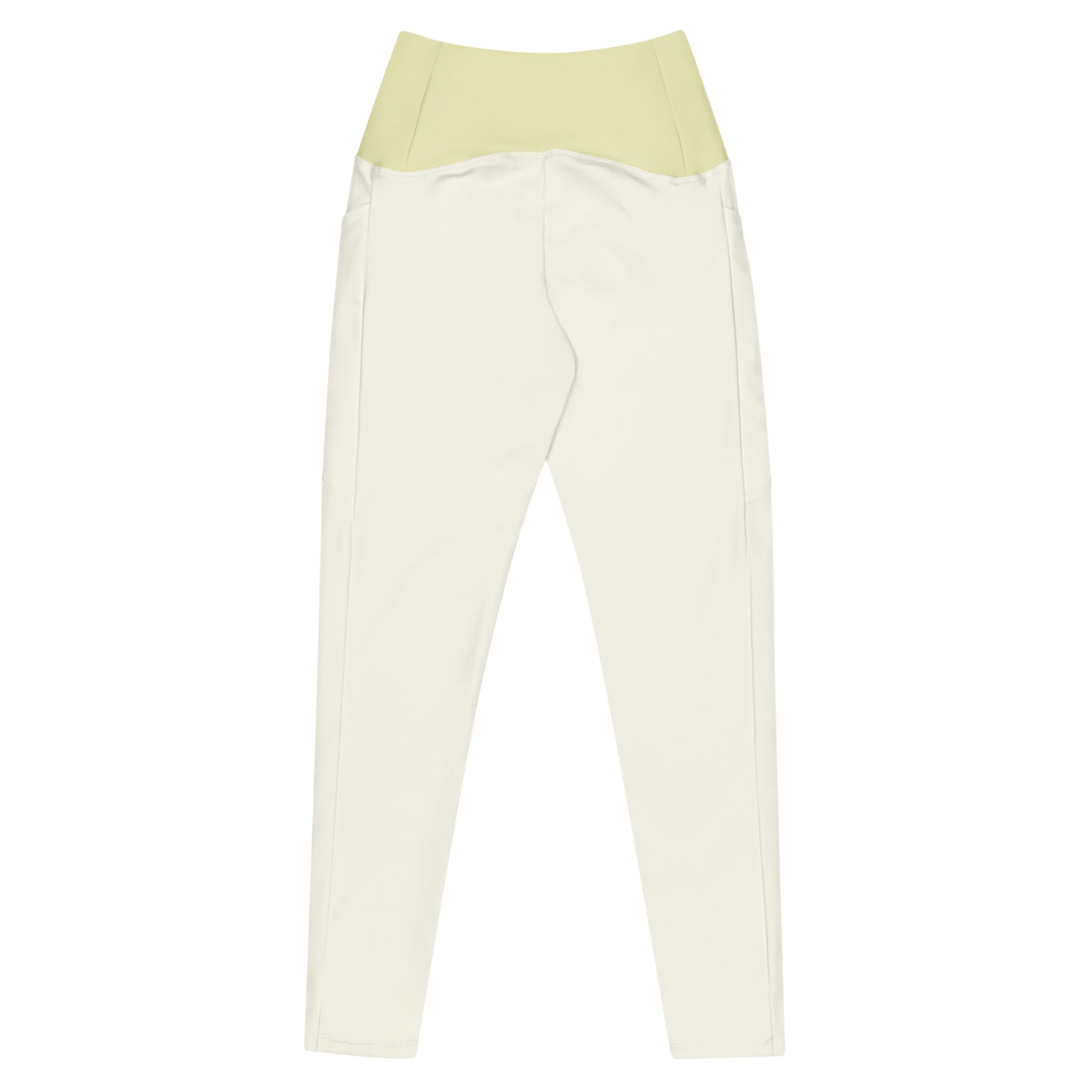 Core Recycled Crossover Leggings - Buttercup