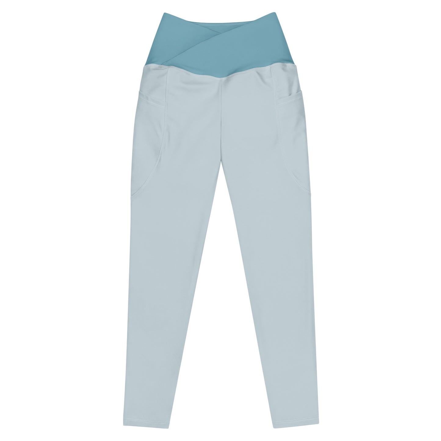 Core Recycled Crossover Leggings - Arctic