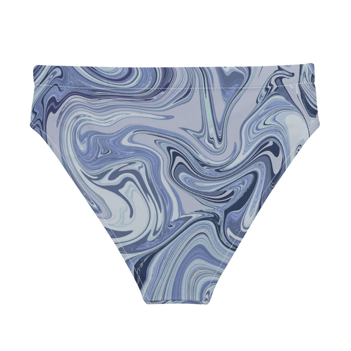 Maggiore Marble Recycled Bikini Bottoms - Cobalt