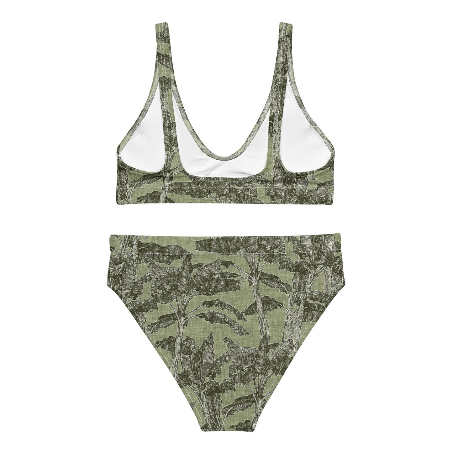 Recycled Banana Tree High-Waisted Bikini