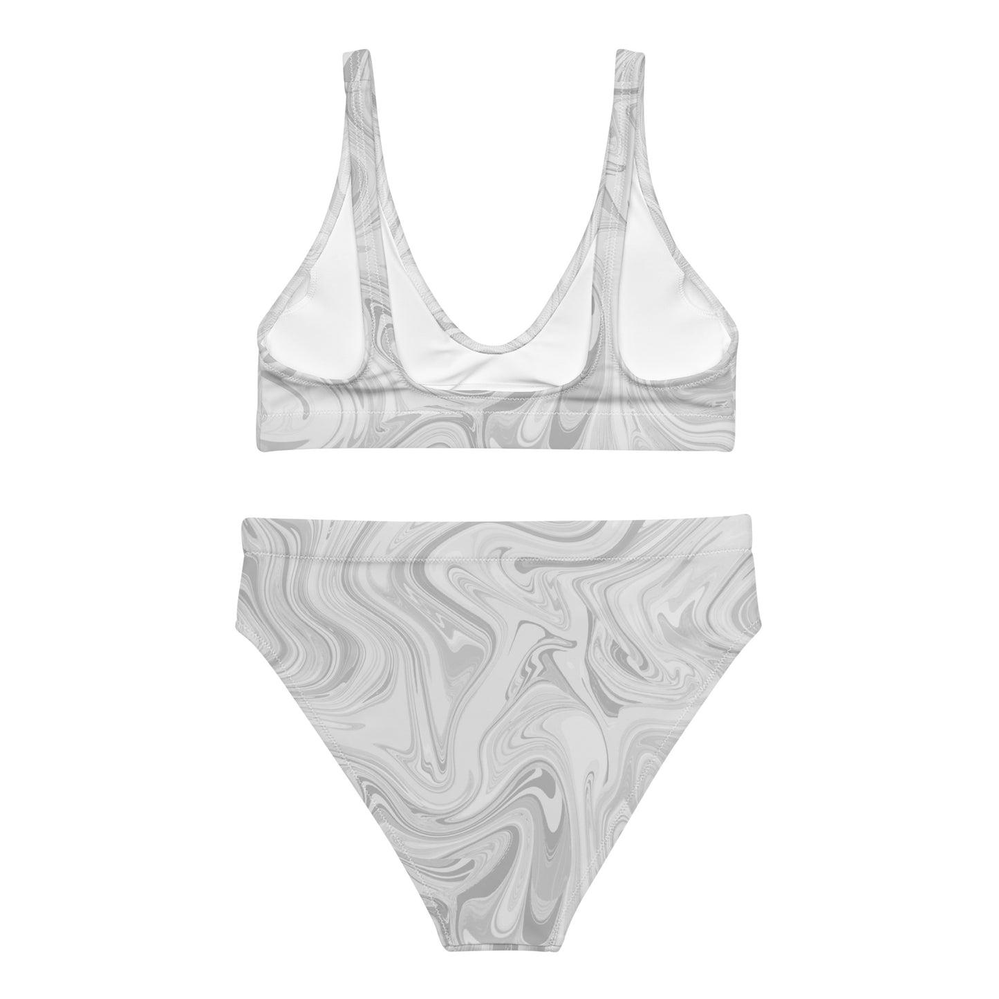 Maggiore Marble Recycled Bikini - Ivory