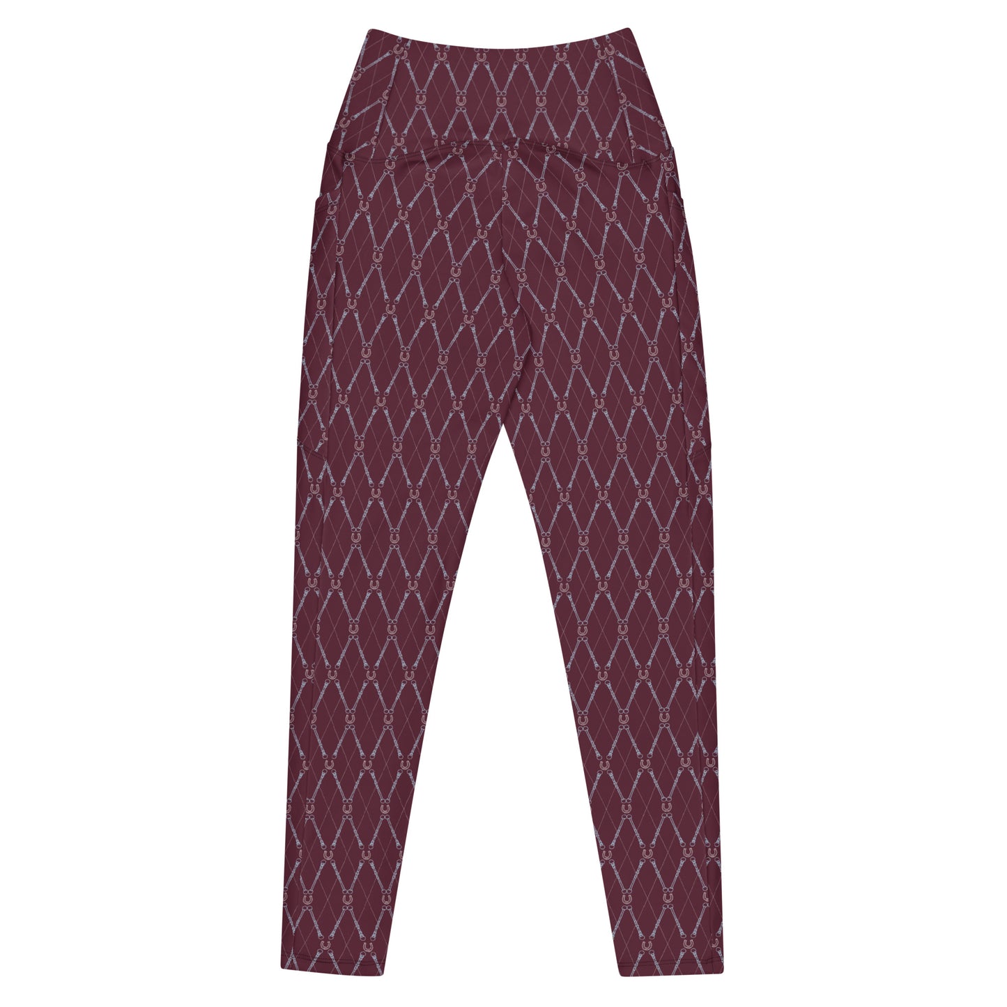 Horseshoe Leggings - Ruby