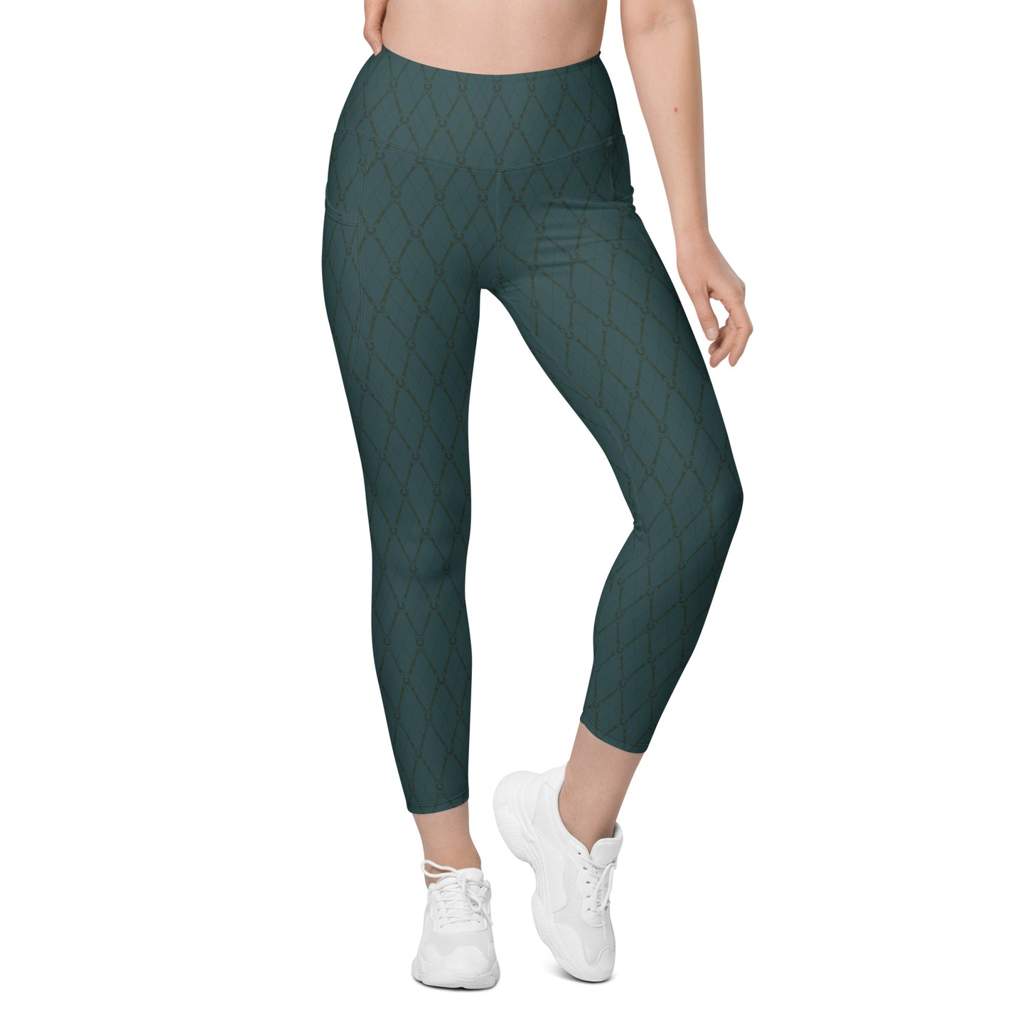 Horseshoe Leggings - Jade