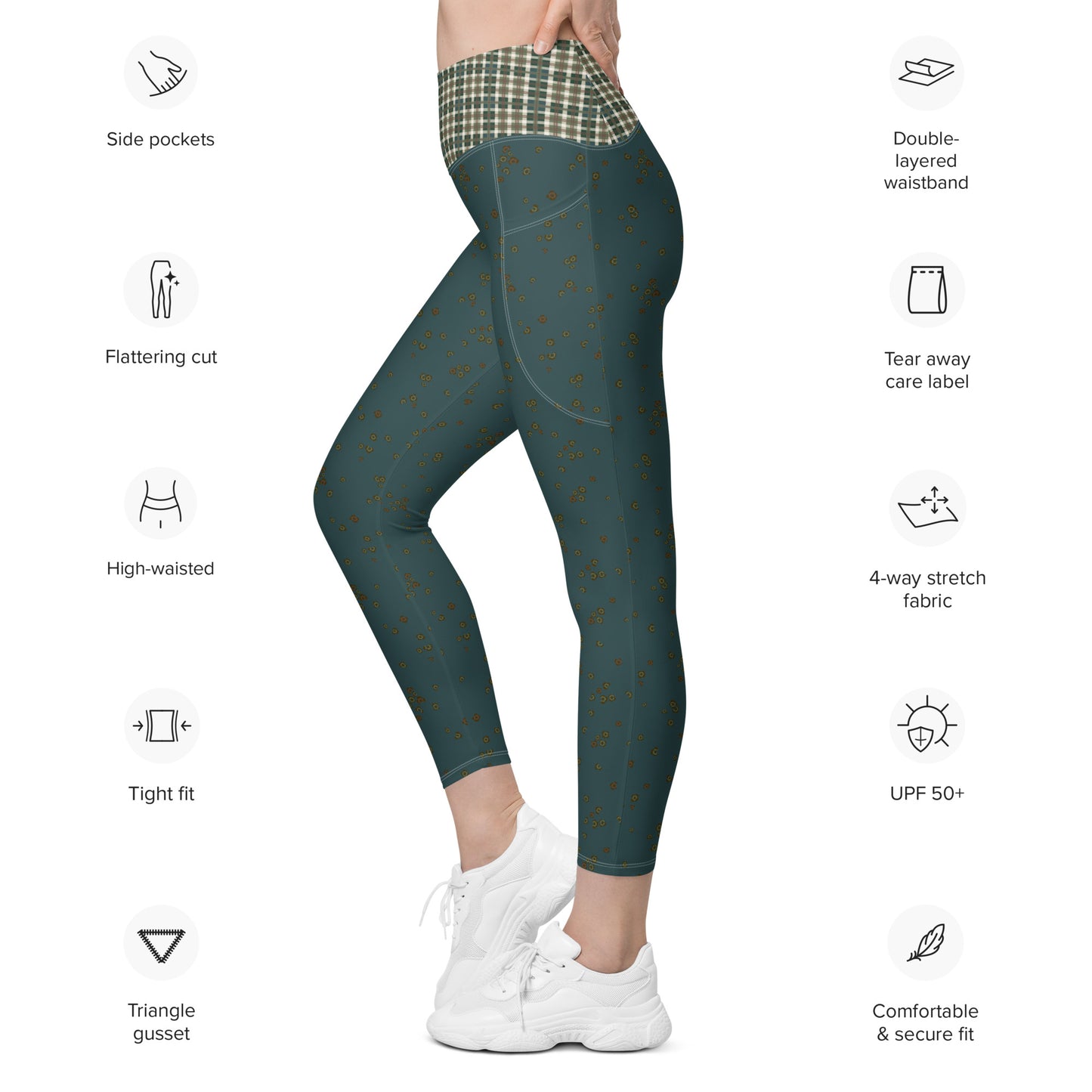 Clover Leggings - Jade