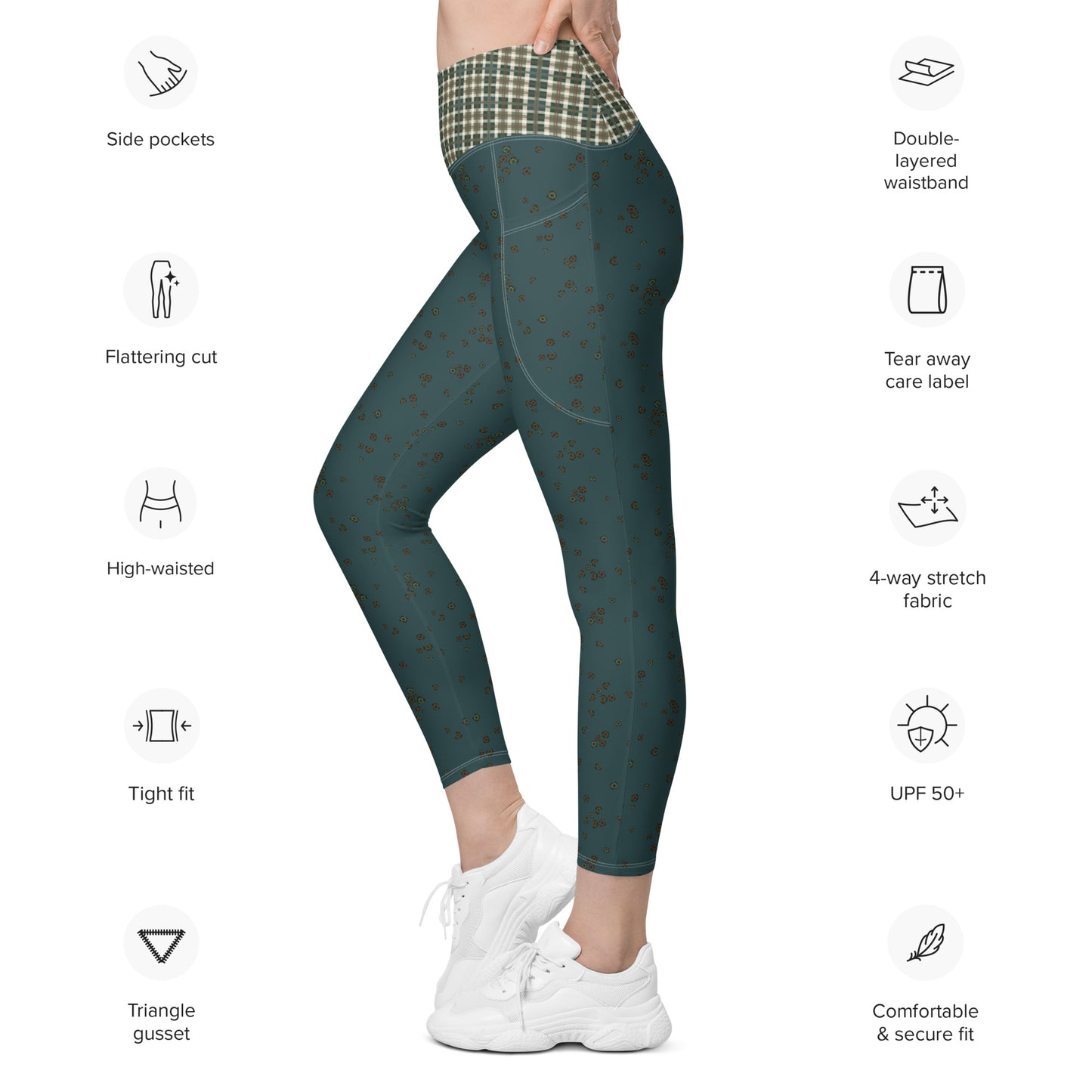 Clover Leggings - Jade