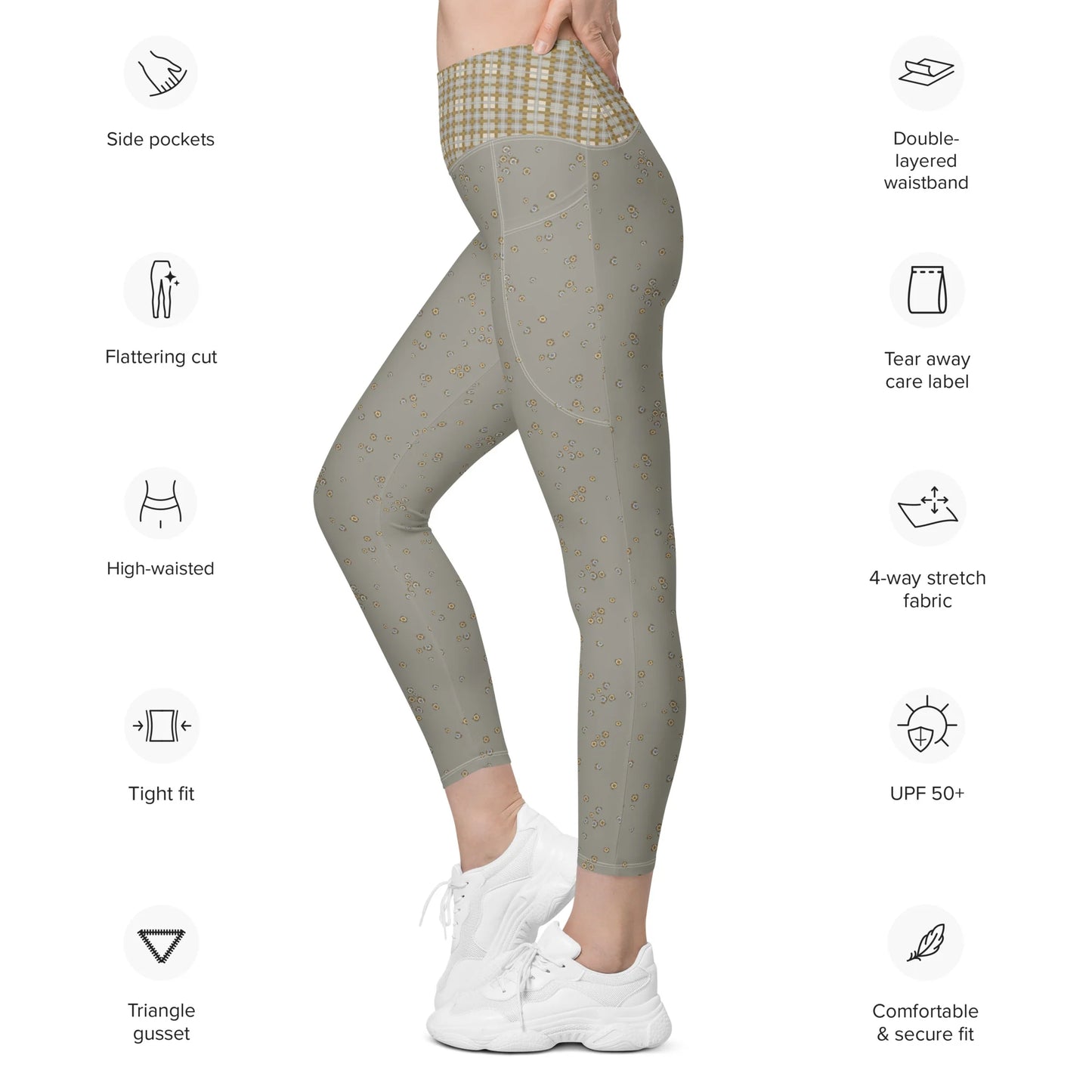 Clover Leggings - Quartz (Sample)