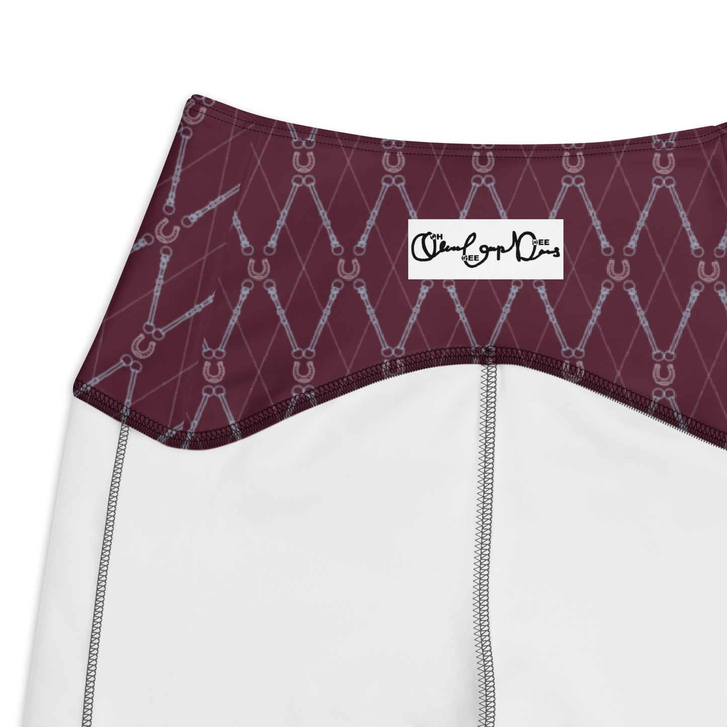 Horseshoe Leggings - Ruby