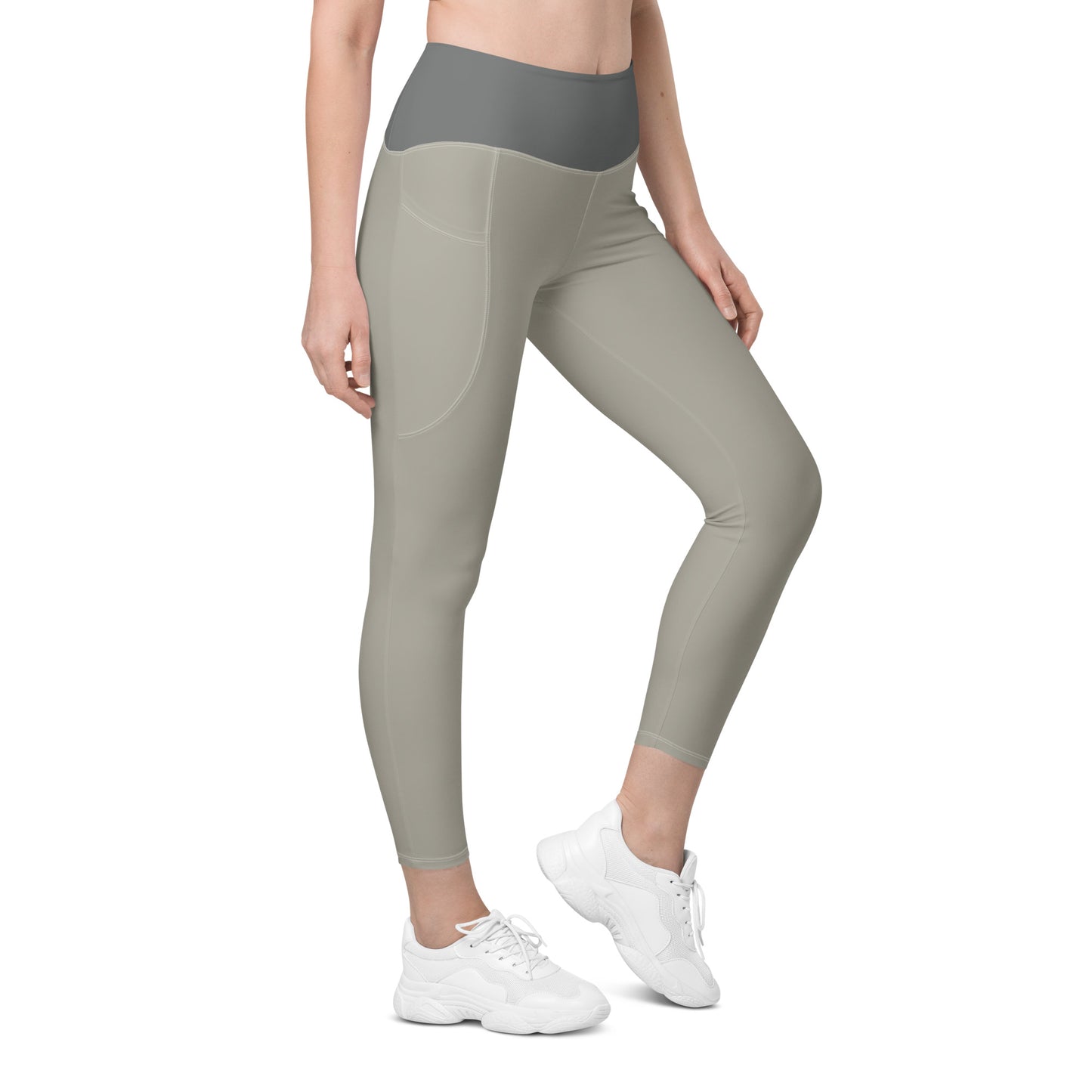 Core Recycled Leggings - Clay