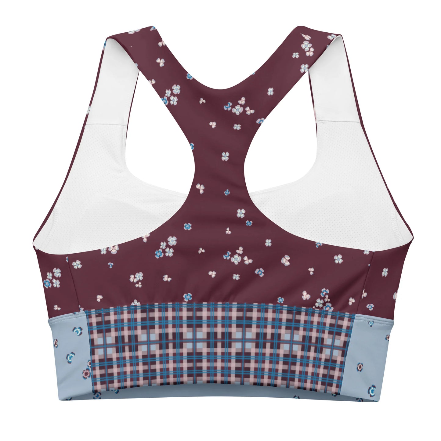 Recycled Clover Sports Bra - Ruby (Sample)