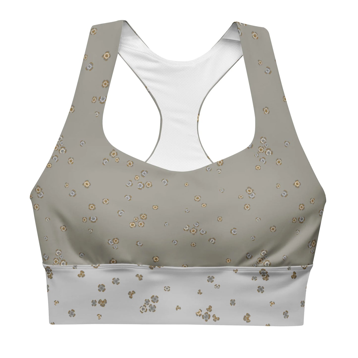 Recycled Clover Sports Bra - Quartz (Sample)