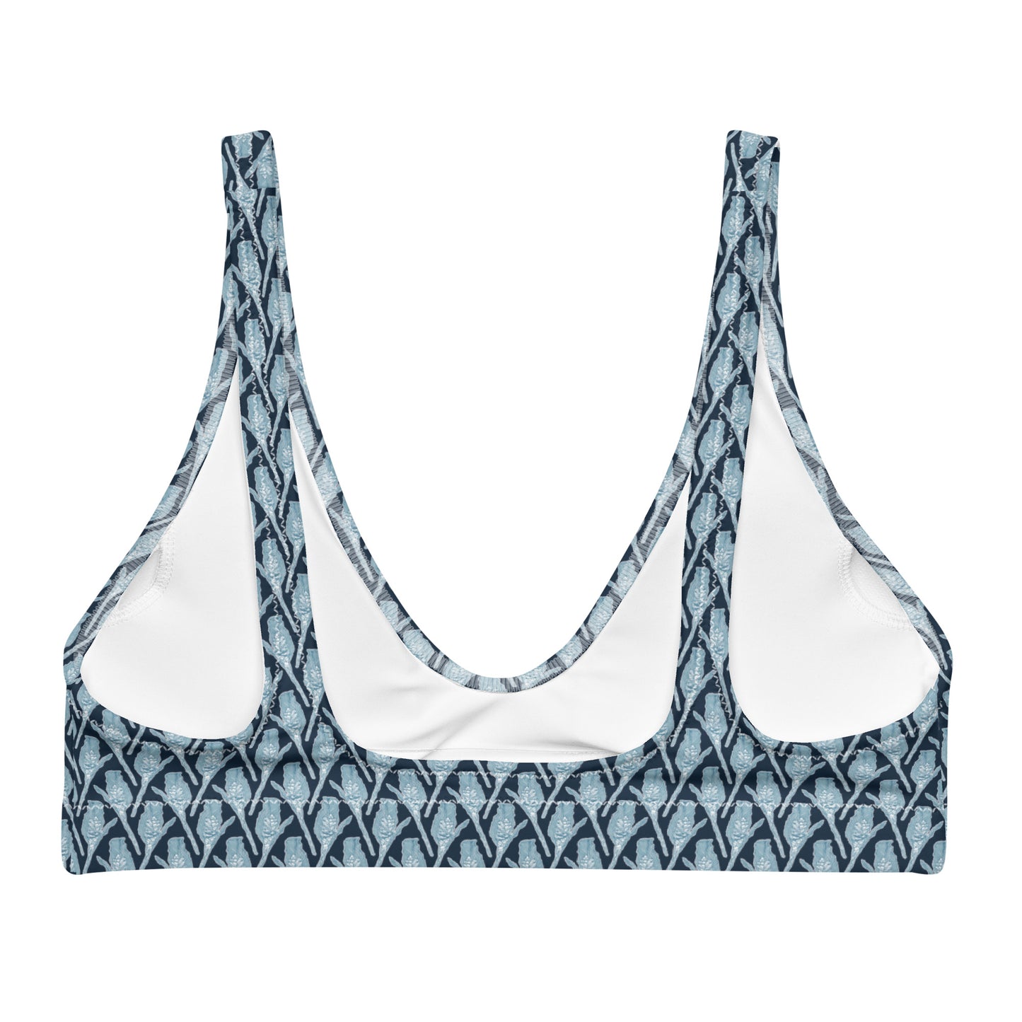 Recycled Sugarbush Bikini Top - Aqua
