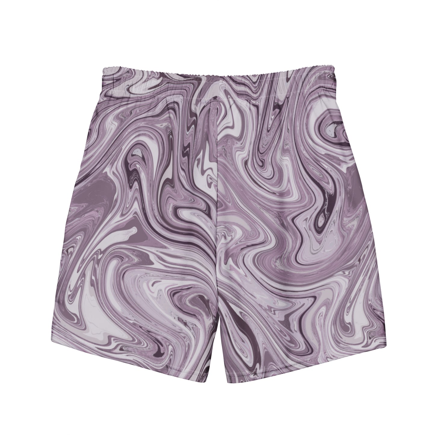 Recycled Marble Swim Trunks - Lilac