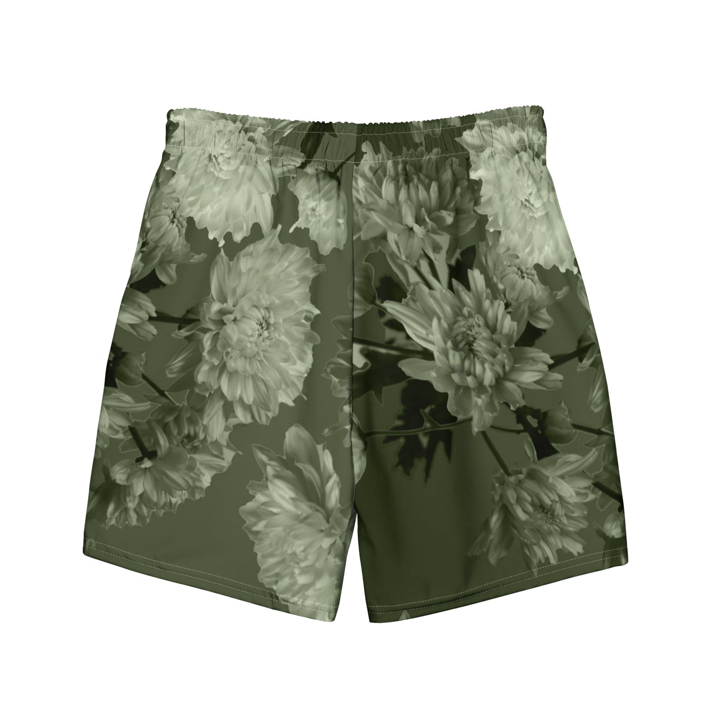 Recycled Gillyflower Swim Trunks in Anacapa Green