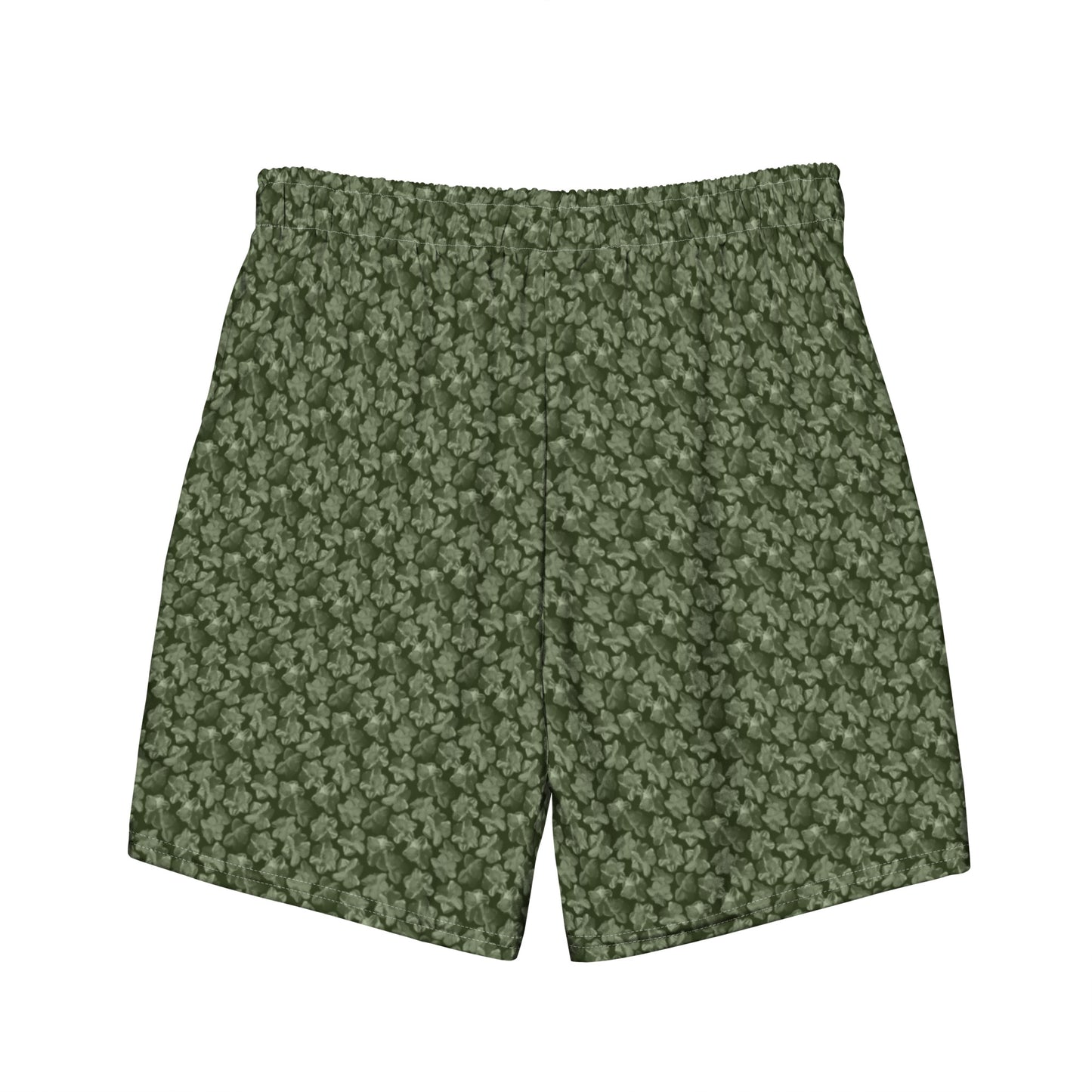 Recycled Flourish and Flow Swim Trunks in Anacapa Green