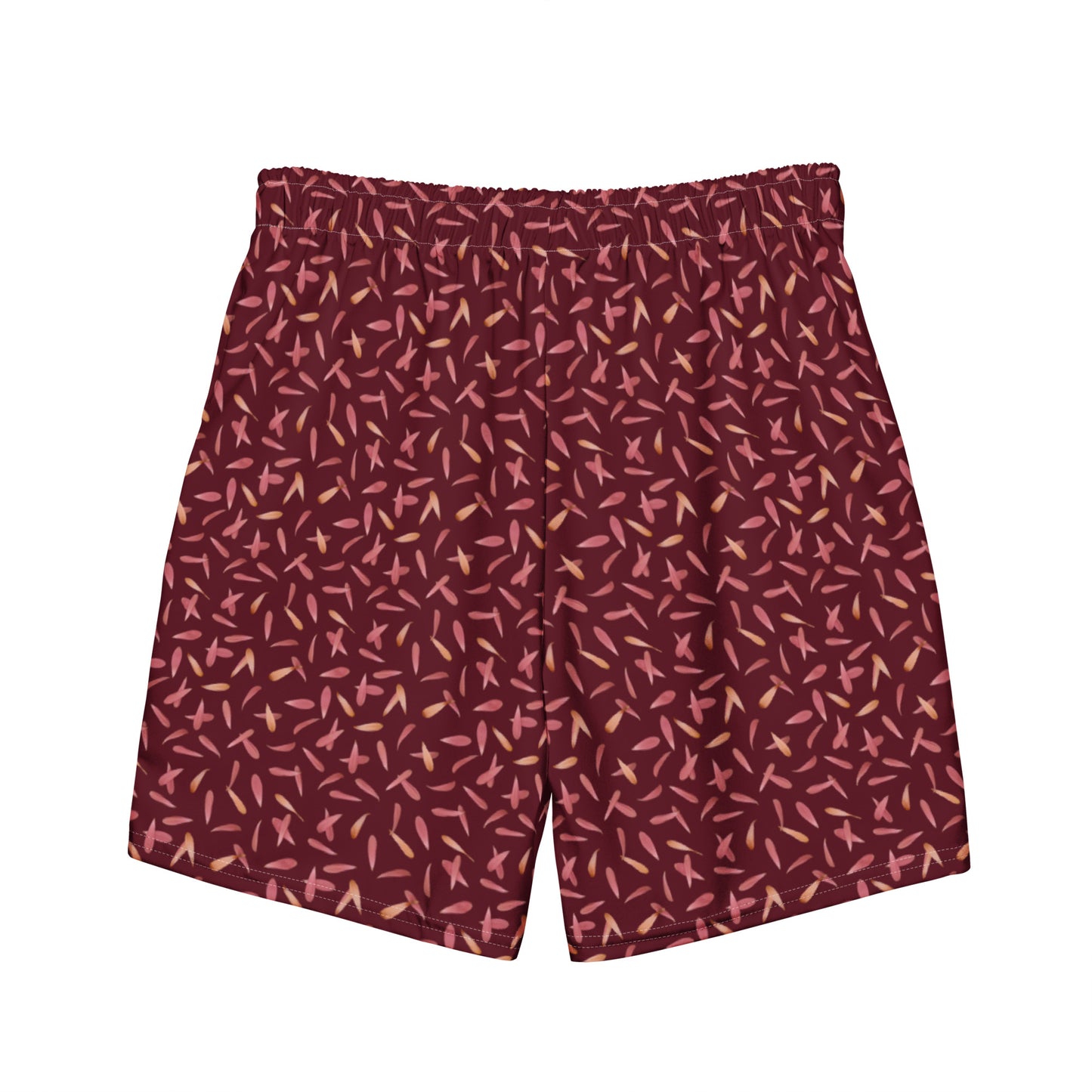 Recycled Petal Power Swim Trunks in Napa Red