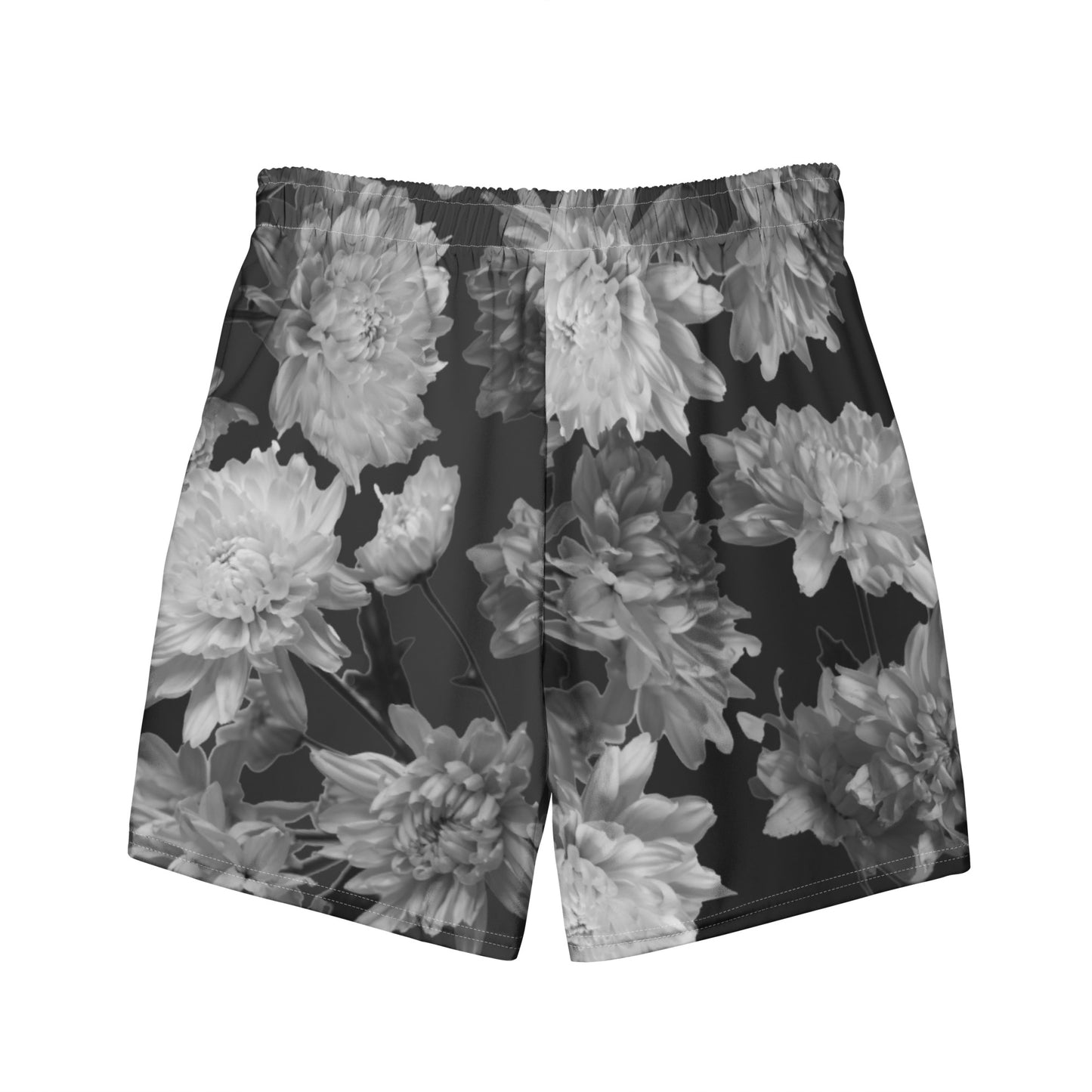 Recycled Gillyflower Swim Trunks in Amboy Black