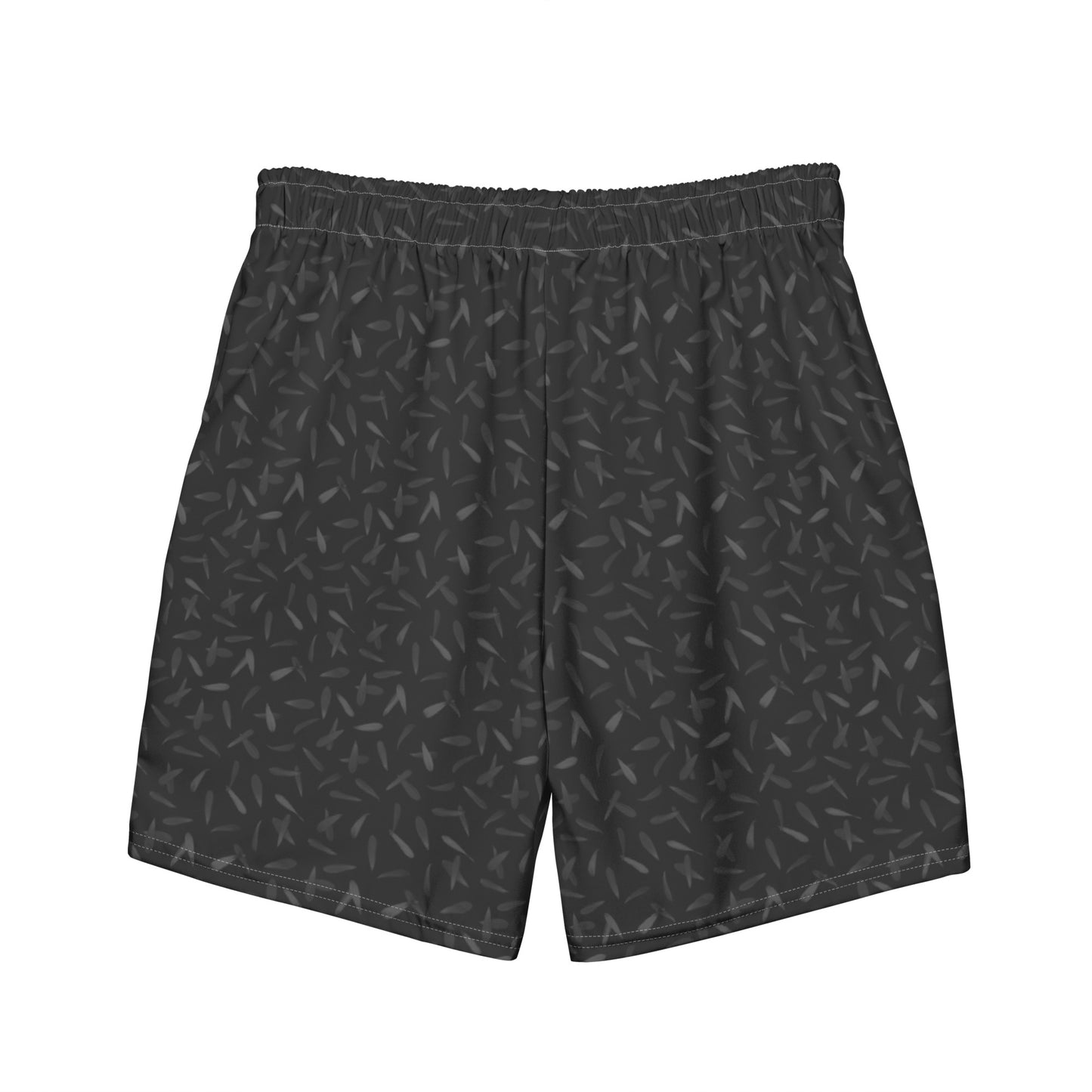 Recycled Petal Power Swim Trunks in Amboy Black