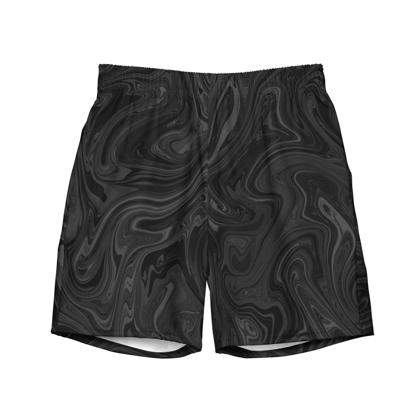 Recycled Marble Swim Trunks - Onyx