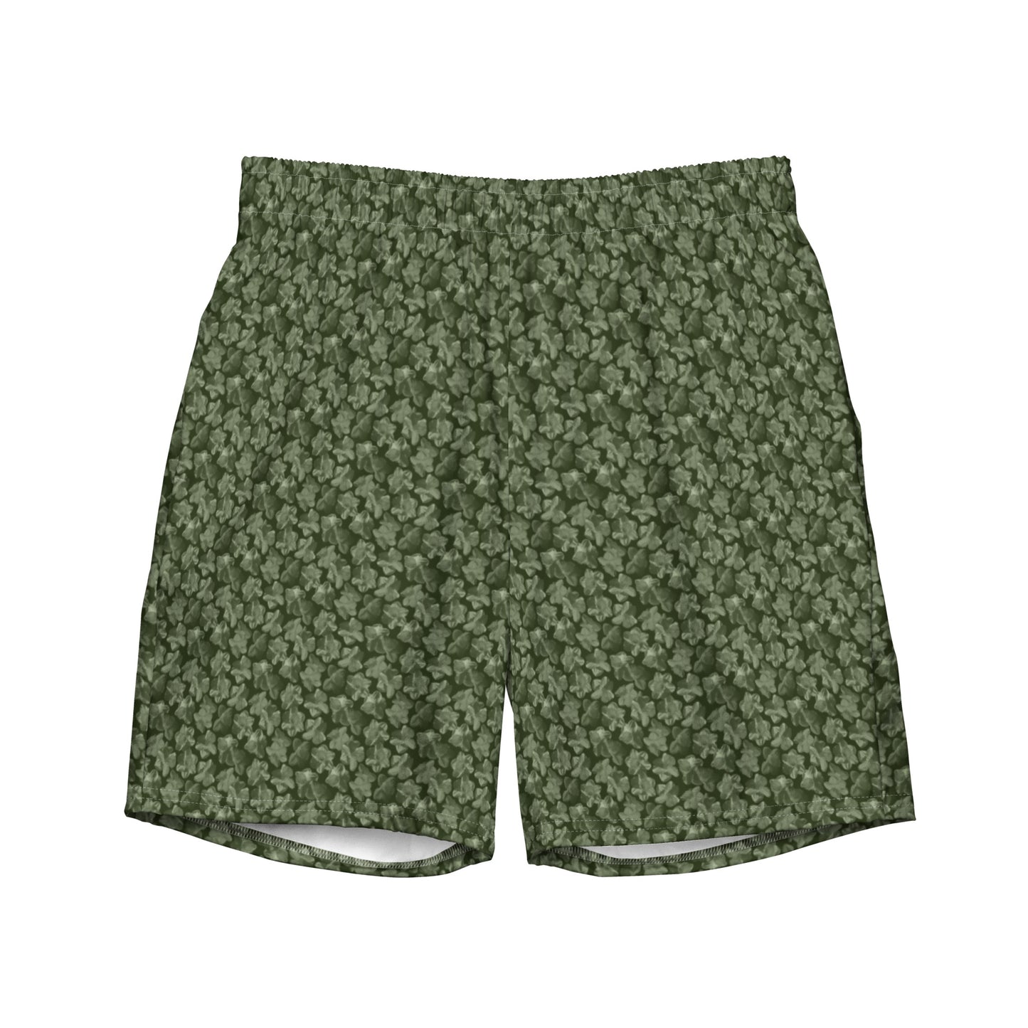Recycled Flourish and Flow Swim Trunks in Anacapa Green
