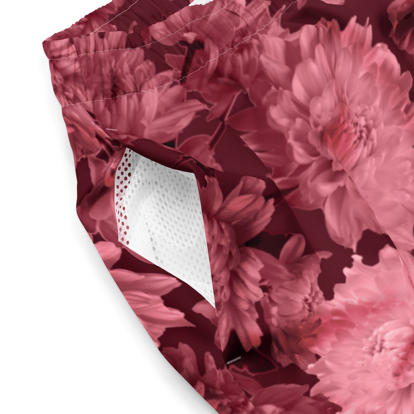 Recycled Gillyflower Swim Trunks in Napa Red