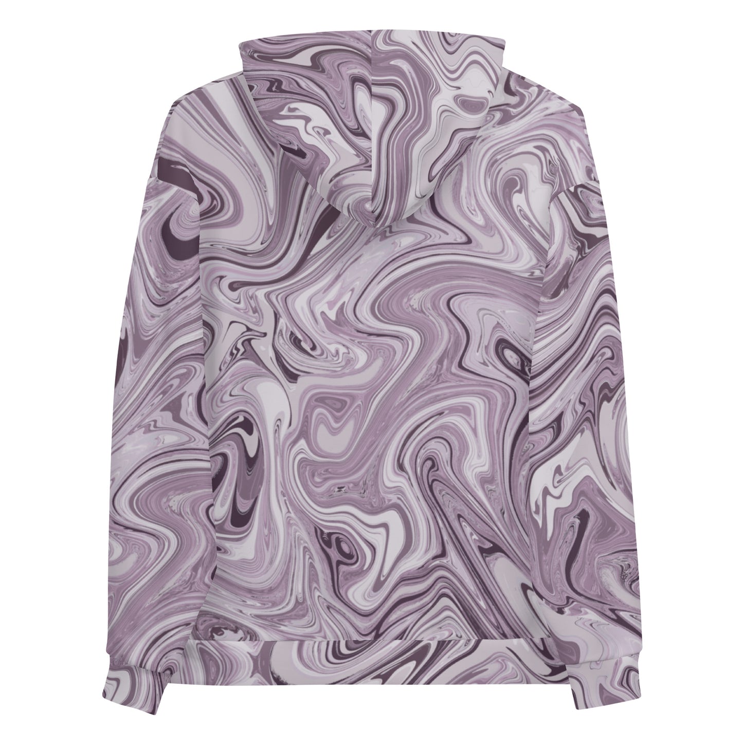 Maggiore Marble Recycled Hoodie - Lilac