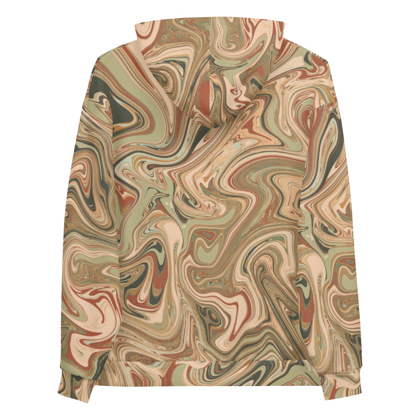 Maggiore Marble Recycled Hoodie - Terra