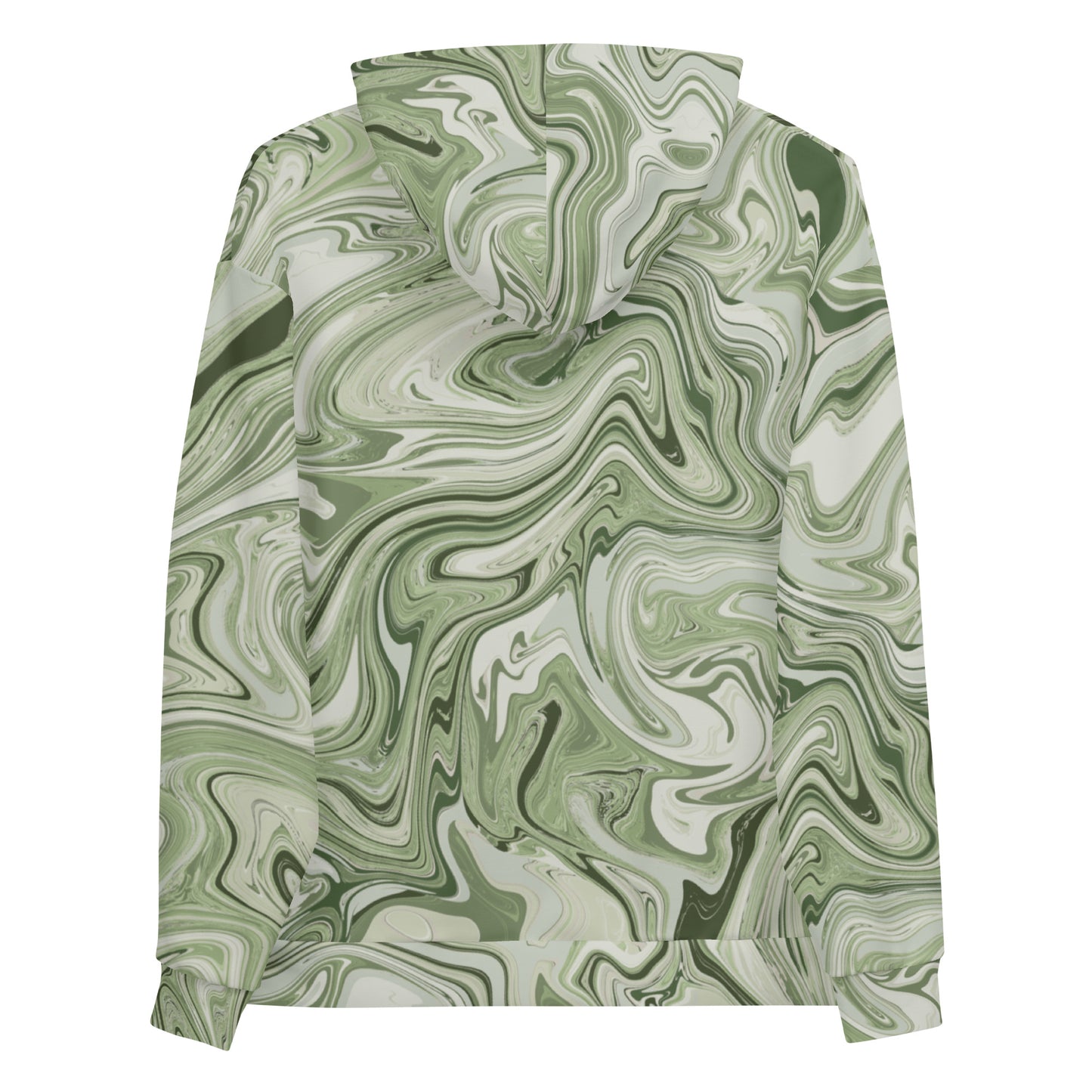 Maggiore Marble Recycled Hoodie - Pistachio