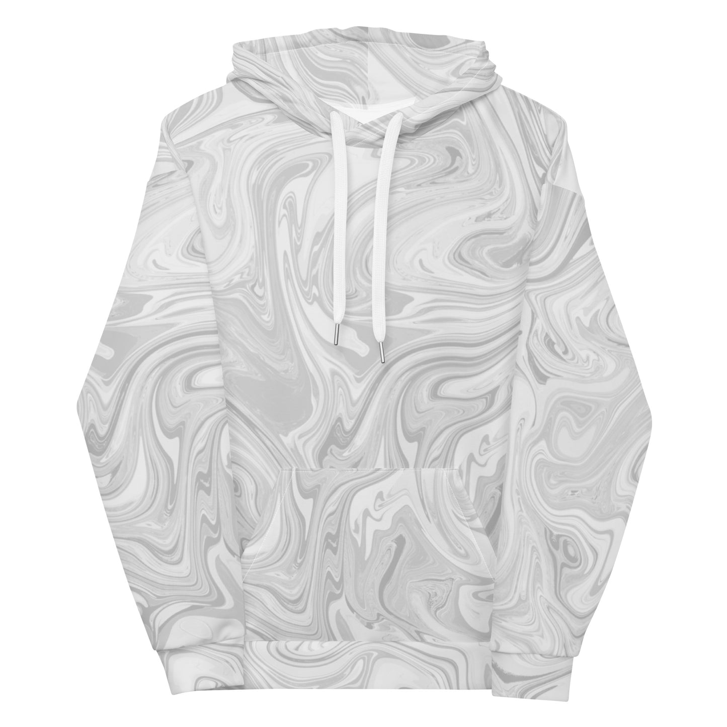 Maggiore Marble Recycled Hoodie - Ivory