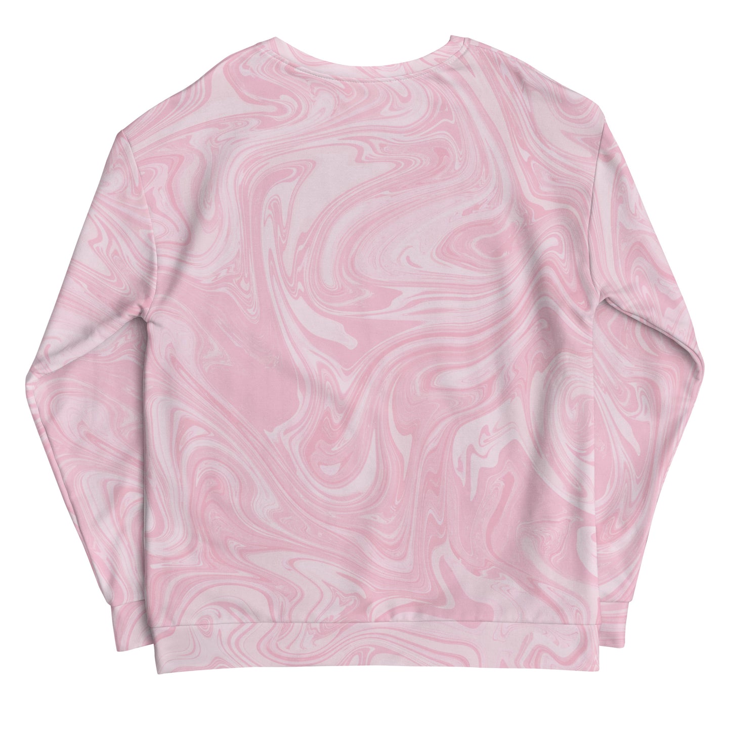 Recycled Marble Sweatshirt - Pink Lotus