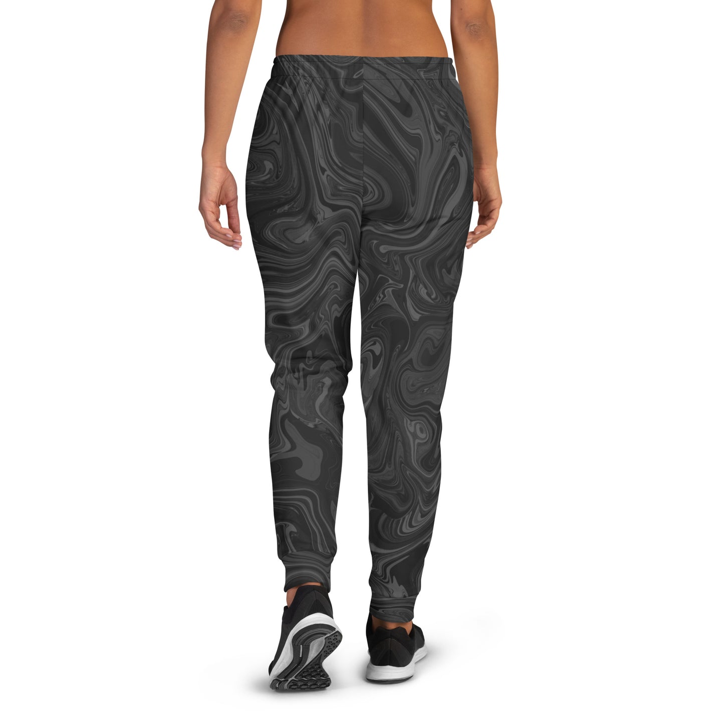 Recycled Marble Joggers - Onyx