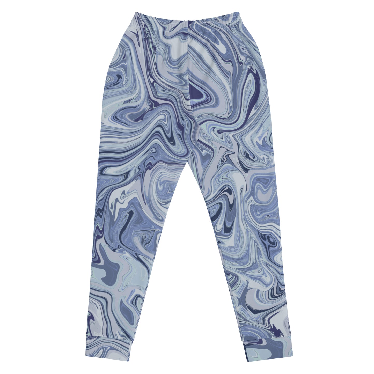 Recycled Marble Joggers - Cobalt