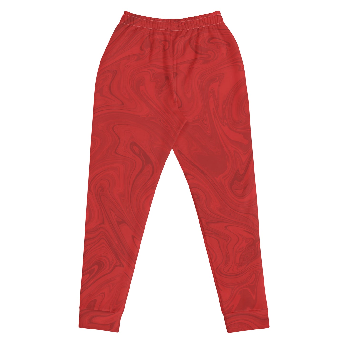 Recycled Marble Joggers - Ruby