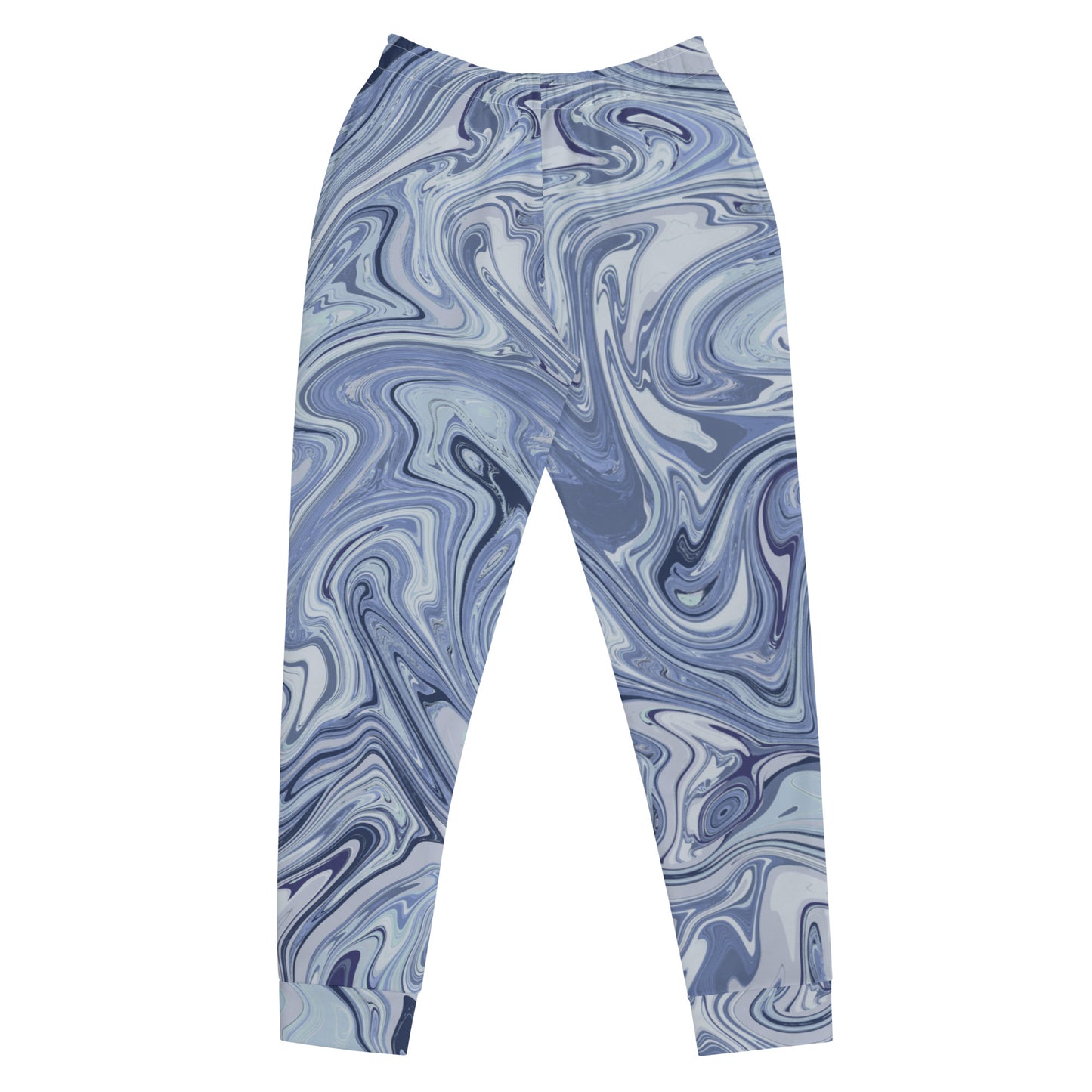 Recycled Marble Joggers - Cobalt