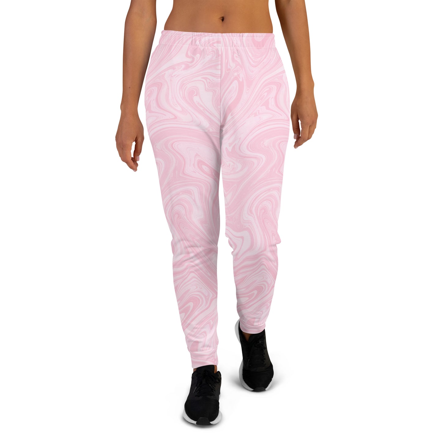 Recycled Marble Joggers - Pink