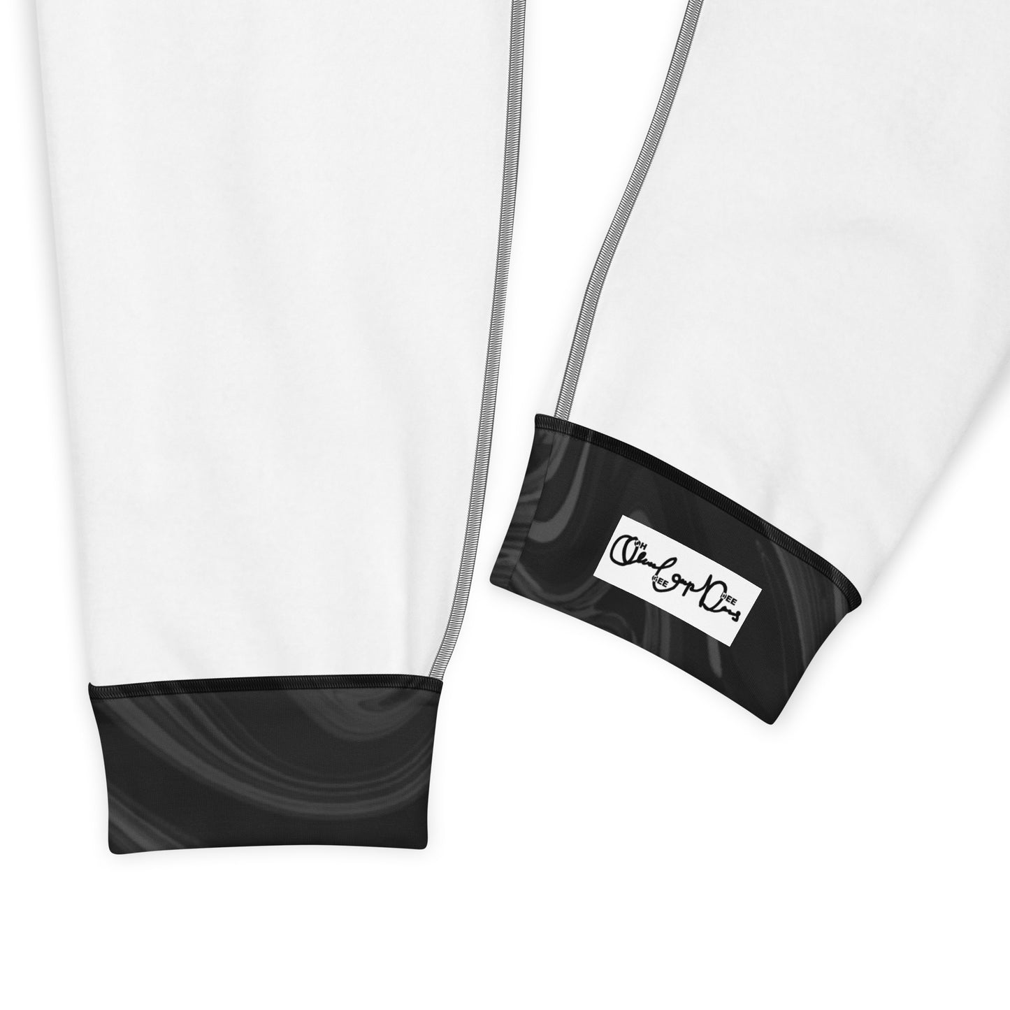 Recycled Marble Joggers - Onyx